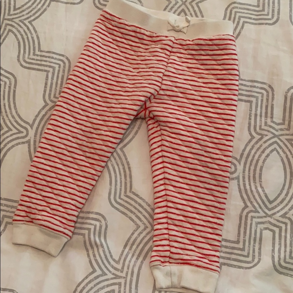 BNWOT striped joggers Janie and Jack 18m 24m